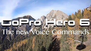 GoPro Hero 6 - The NEW Voice Commands - Tutorial