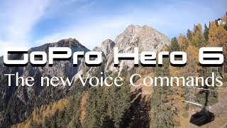 GoPro Hero 6 - The NEW Voice Commands - Tutorial
