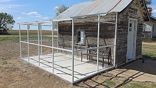 Building a Greenhouse Frame That Will Last a Lifetime - I Hope!