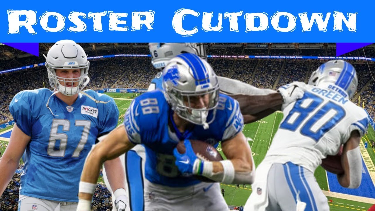 Detroit Lions Roster Cut Down Day! Who Makes the 53? YouTube