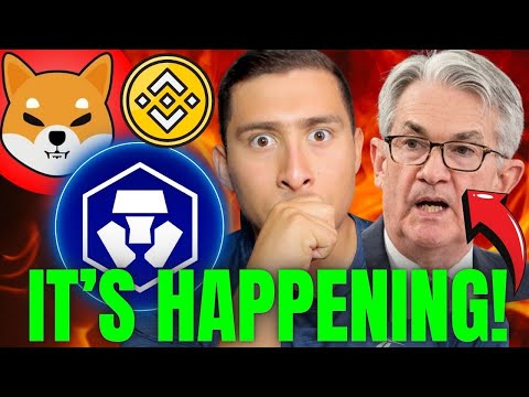 FOMC LIVE? SHIBA INU, CRONOS, BITCOIN NEWS!