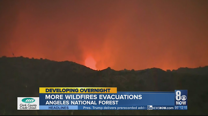 New evacuation orders issued for Bobcat Fire
