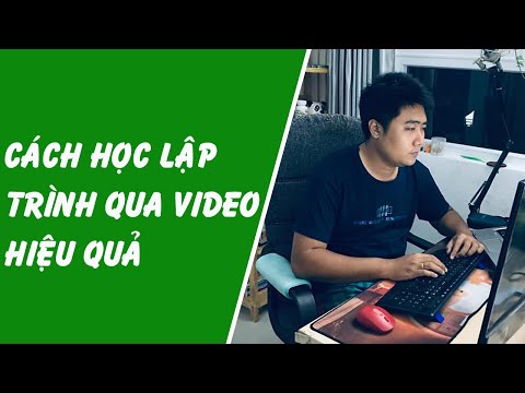 Học lập trình qua video sao cho hiệu quả