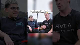 Santa Cruz goes OFF on Taco Bell for disrespecting Mexico 😳 #n3on
