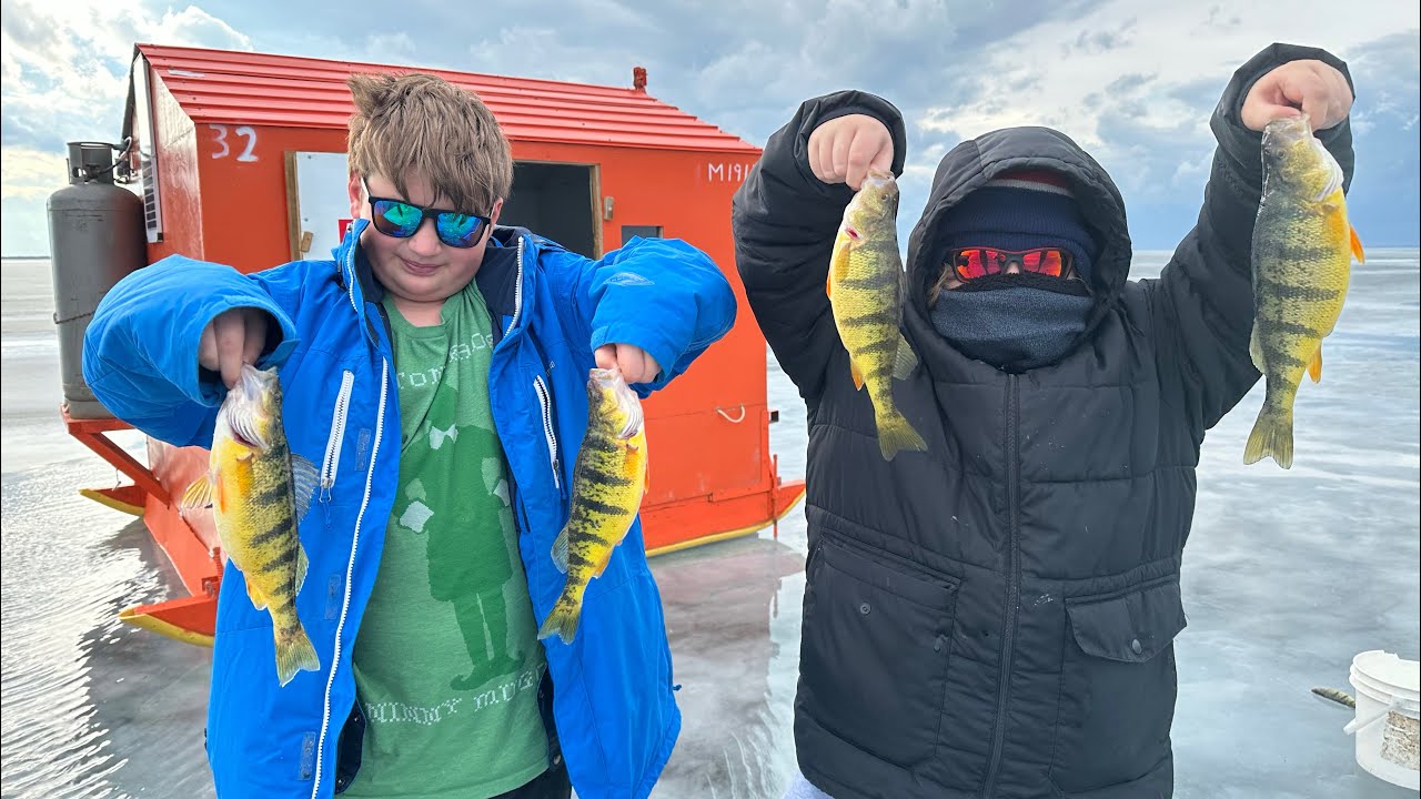 Lake Simcoe Perch Fishing YouTube