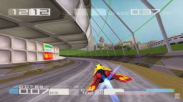 Wipeout 3 - PS1 Gameplay (4K60fps)