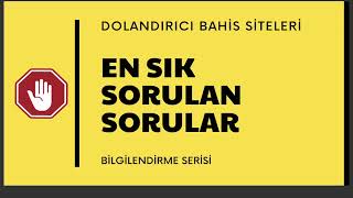 18 YAŞ ALTI BAHİS OYNARSA NE OLUR ? Dolandırıcı Bahis Siteleri