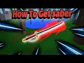 How to get saber sword in blox fruits  blox fruits update 19