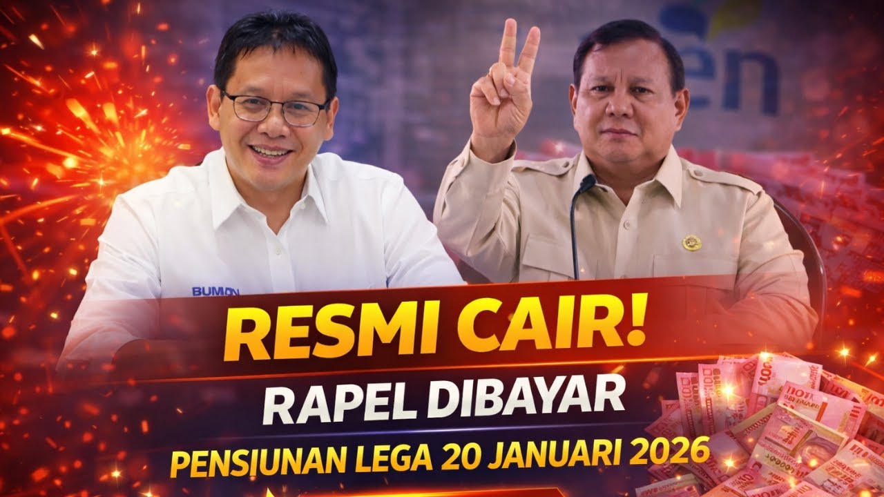 Kabar Gembira Pensiunan! Rapel dan Kenaikan Gaji Cair Bertahap sampai 20 Januari