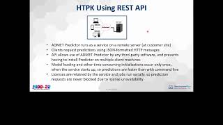 Discovery Track: HTPK simulations using the new REST API - platform update