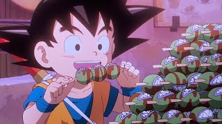 Dbd Goku Eating Weirdest Food