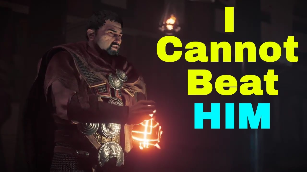 The final boss Flavius the lion Assassin's Creed origins