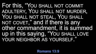 Romans 13 (New American Standard Bible)