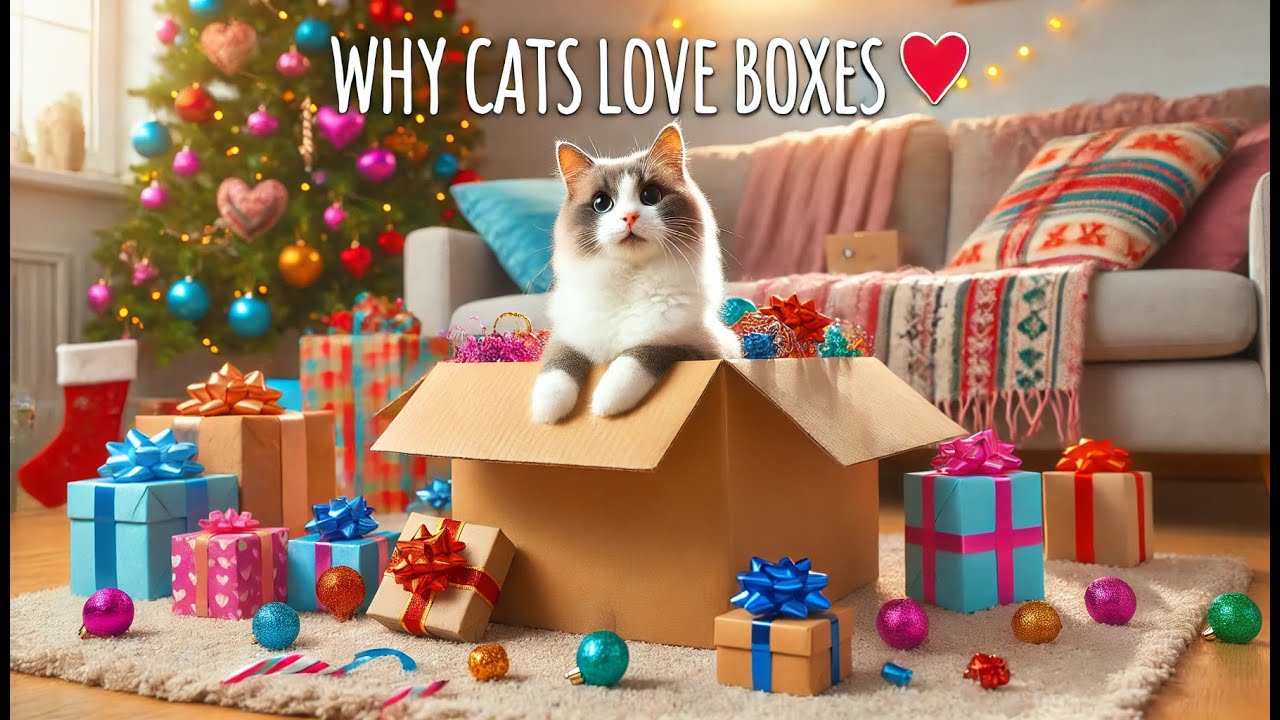 Why Cats Love Boxes More Than Fancy Gifts! 🎁🐱