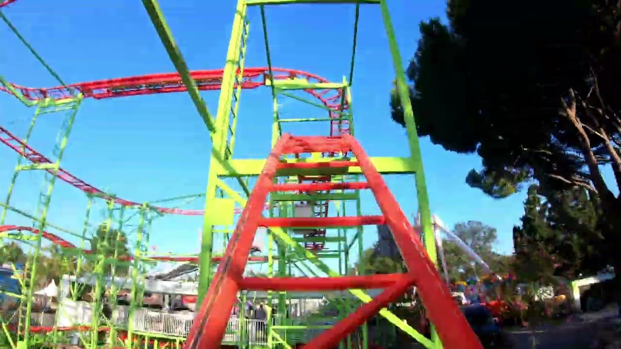 Wild Mouse à Antibes Land POV de jour