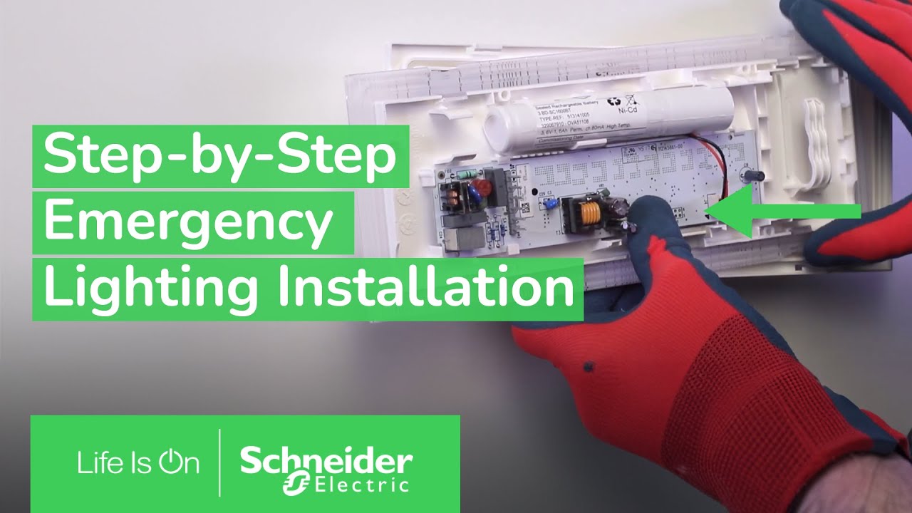 Emergency Lighting: The Basic Procedure for Installing Emergency Lights