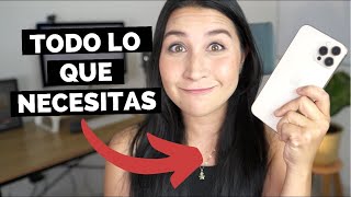 Qué NECESITAS para hacer VIDEOS con tu CELULAR