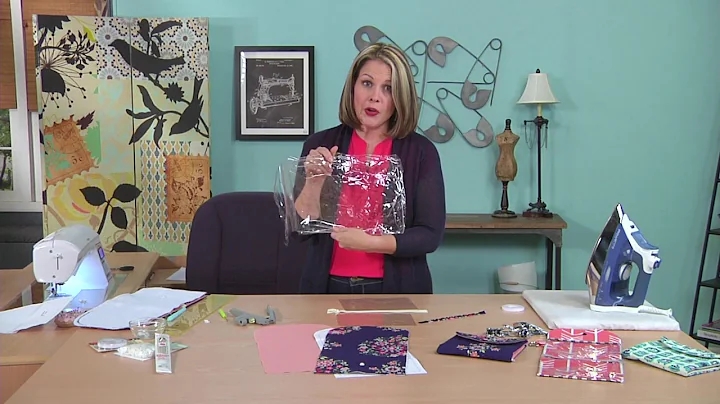 Learn how to make a clear vinyl bag on Its Sew Eas...
