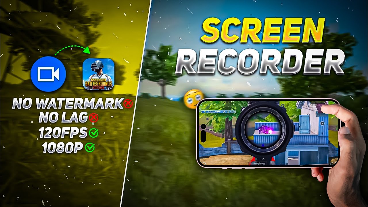Without Lag Best Game Recorder For Android BEST NO LAG SCREEN RECORDER FOR ANDROID GAMING ?4K SCREEN RECORDING APP  FOR PUBG