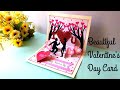 Special Handmade pop-up Valentine's day Card Idea/ Anniversary/Love Card For Scrapbook