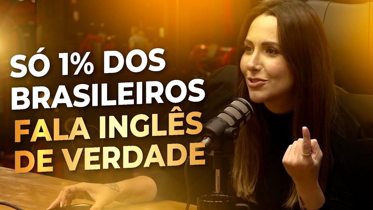POR QUE SÓ 1% dos brasileiros é FLUENTE EM INGLÊS? | Teacher dos Famosos