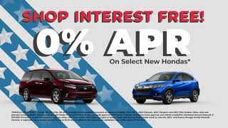0% APR Available* | Month Long Memorial Day | Rairdon's Honda of Sumner