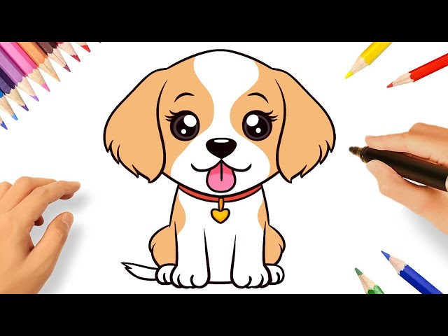 cachorrinho kawaii - Desenho de uniroberto - Gartic