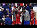 Joel Embiid Exits Game With Knee Injury vs Wizards 2020-21 NBA Season