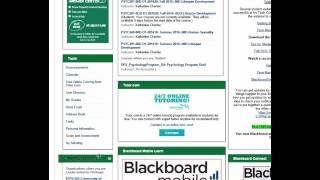 Blackboard Tips for Adjuncts