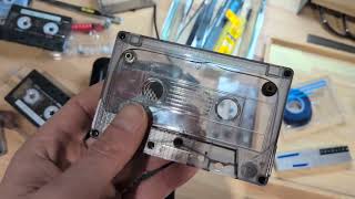 Loops+ Demo! Standard Cassette tape loops with bearings