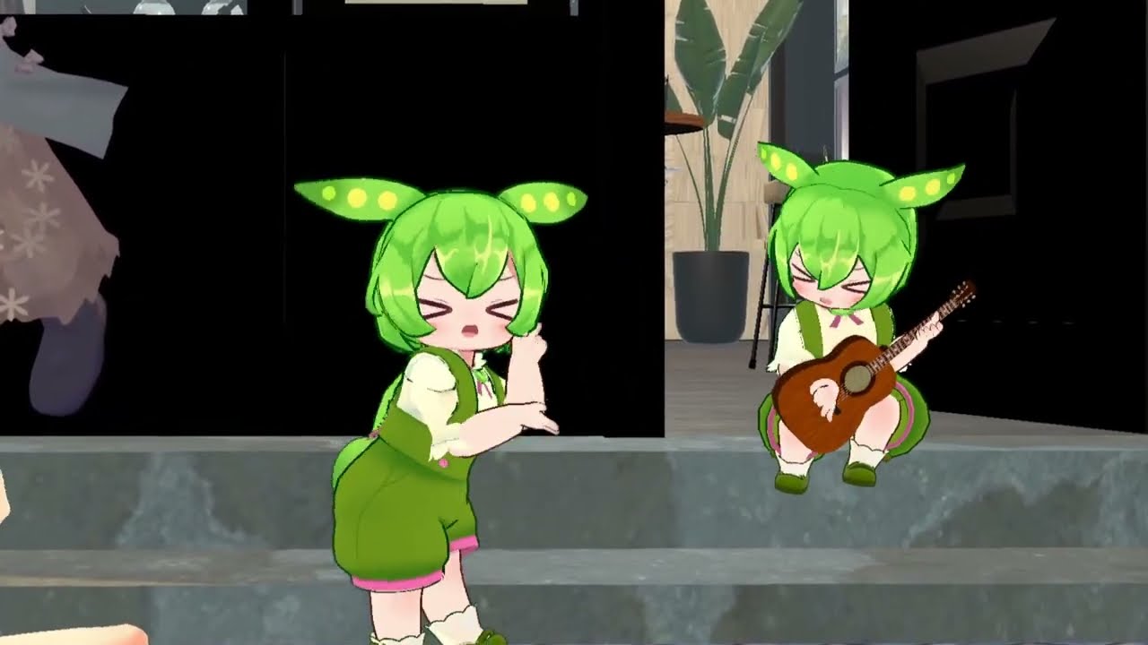 VRChat】ずんだもんフラメンコ | zundamon flamenco - YouTube