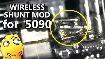 New wireless SHUNT MOD for 5090 that will add memory
