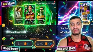 PACK OPEN! RONALDINHO GAÚCHO GRÁTIS NO EFOOTBALL 26 MOBILE!