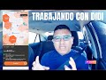 Explicando DIDI CONDUCTOR en VIAJE  como funciona la APP a DETALLE