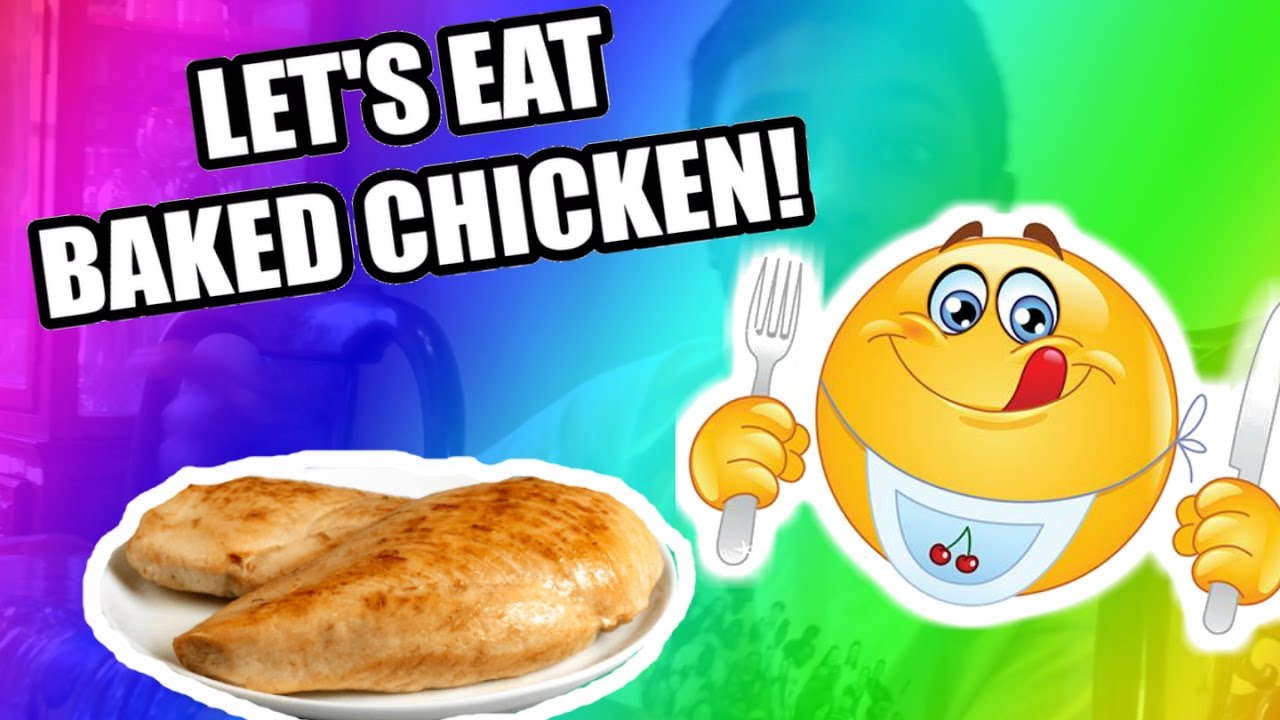 Trying Baked Chicken! | Let's Eat W/ Mega Shadow