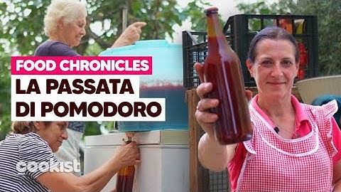 La passata di pomodoro fatta in casa: un rito familiare per salutare l'estate