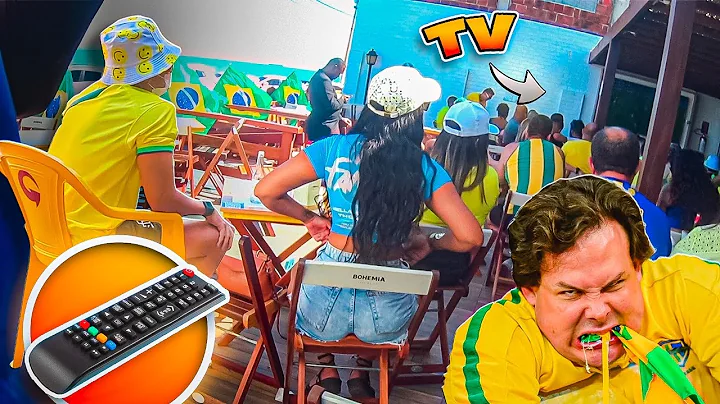 DESLIGANDO TV NOS BARES NO JOGO DO BRASIL x CROCIA