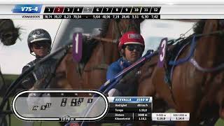 Vidéo de la course PMU SVENSK TRAVSPORT 100 AR - STL KLASS III MOT STL KLASS I (FORSOK 8 I MEETING 5 - FINAL SOLVALLA 20/8)