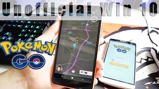 Unofficial Pokemon GO for Windows 10 Mobile - PoGo-UWP screenshot 2