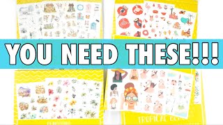 New Release Seasonal Stickers! | SUMMER 2024 Sticker Haul + Flip Through | Planything