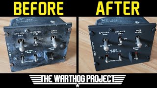 Restoring a REAL aircraft panel for simulator use!