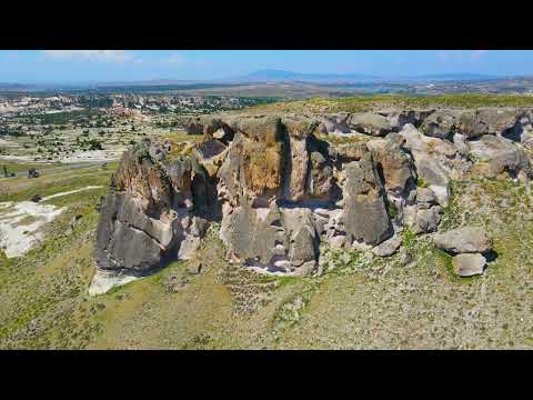 Frigya'nın panoramik noktası: Bayramaliler Kalesi (Afyonkarahisar) #4K #drone