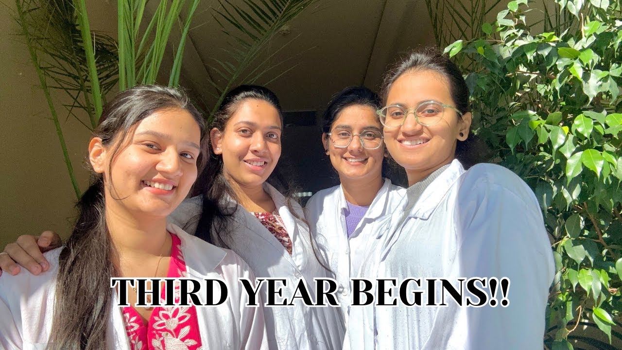 FIRST DAY OF THIRD YEAR MBBS👩🏻‍⚕️📚🩺🤍 | A day in life of medical student ...