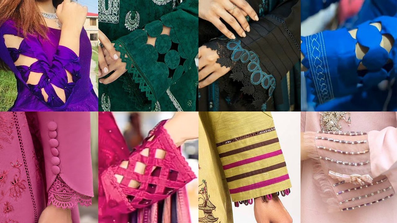 Bell Sleeve Kurti Design Umbrella Cut Fancy Sleeves Design For Kurti