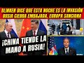 ¡China ayuda a Rusia! Sanciones inútiles. Invasión es hoy: Blinken. Cierra Rusia embajada en Kiev