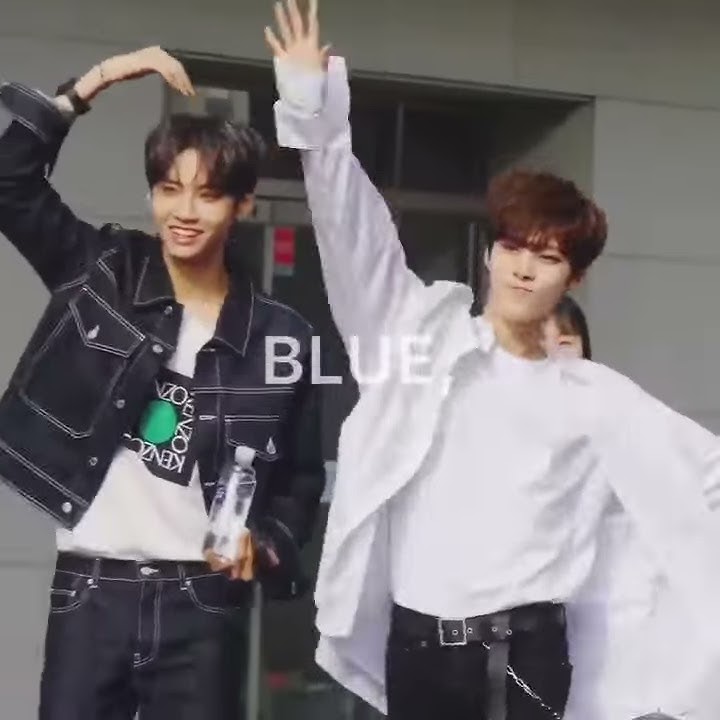 JINHYUK & WOOSEOK BLUE CARPET FANCAM BY BLUE | PRODUCE X 101