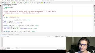 Live coding: Generalizing Induction Hypothesis