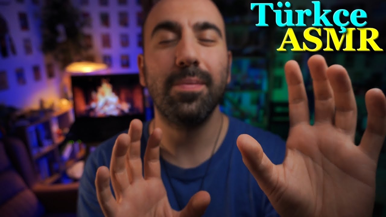 Şömine eşliğinde rahatlatıcı uyku telkinleri seansı - Türkçe ASMR