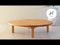 Making a japanese dining table .     coffee table  #woodworking