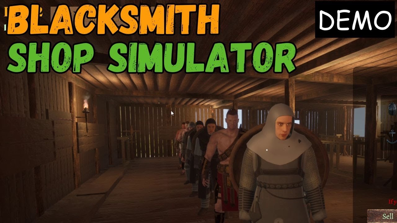 Learning the Hard Way in Blacksmith Shop Simulator (Demo)